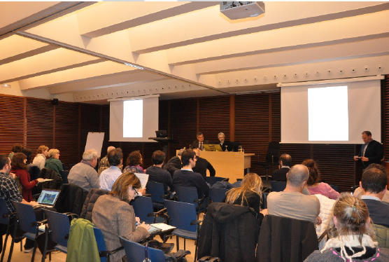 Taller Temático 'Restauración y mejora ambiental' celebrado en San Sebastián el 3 de marzo de 2020, en el marco del proceso de participación pública del Esquema Provisional de Temas Importantes