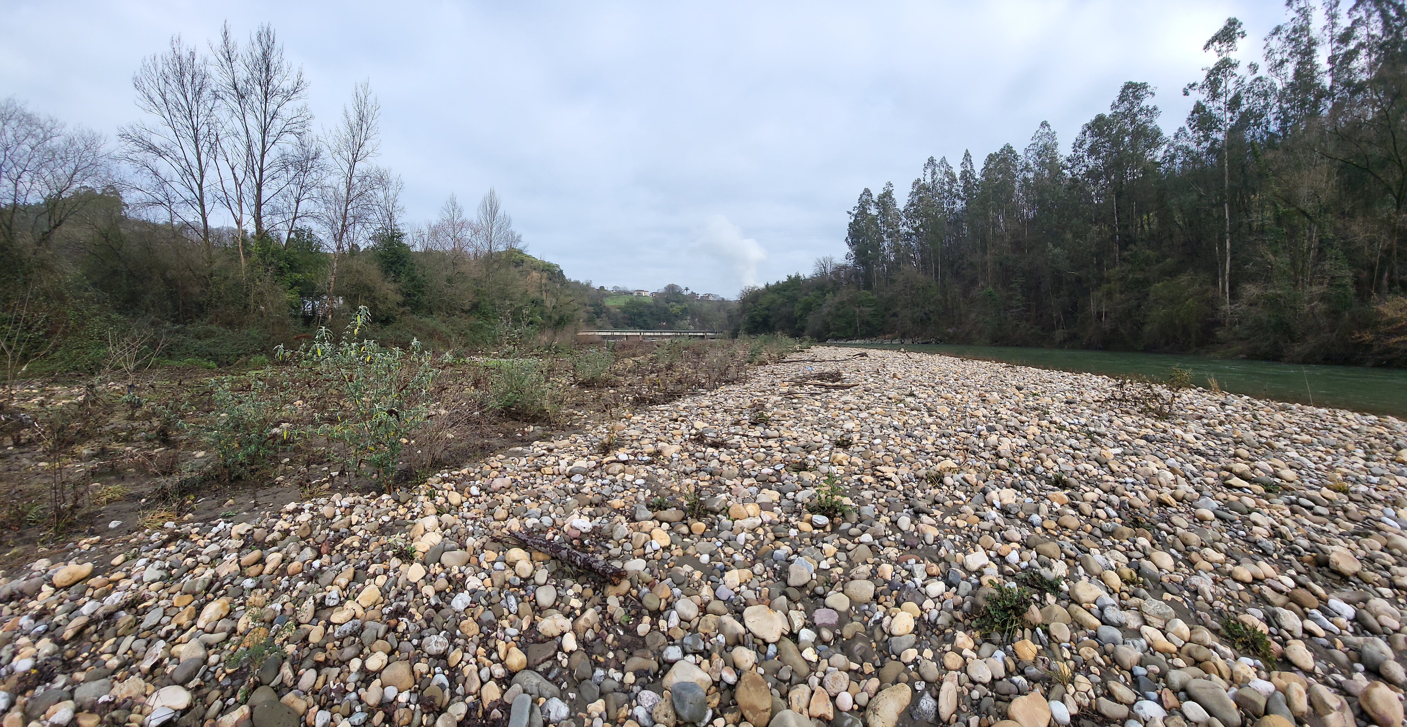 Imagen Zona de aporte de sedimentos del río Caudal en Argame