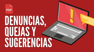 Denuncias, quejas y sugerencias