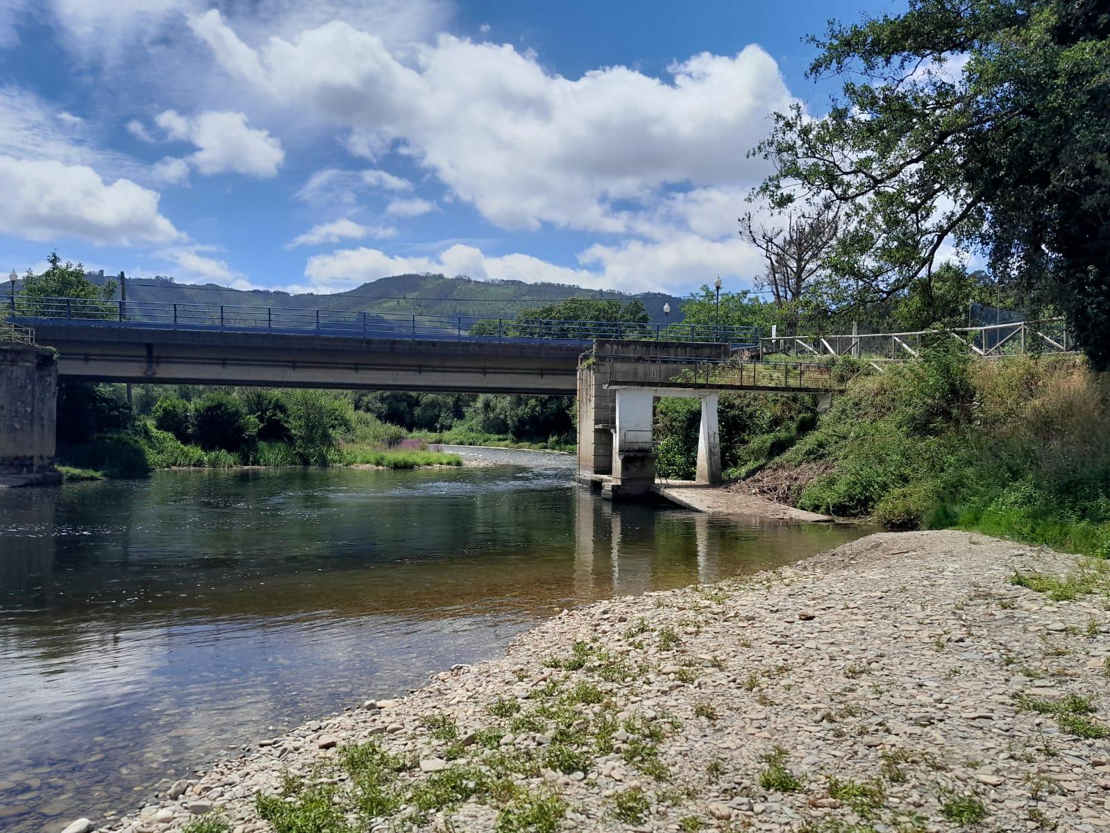 Imagen Estado del puente sobre el río Eo tras la intervención