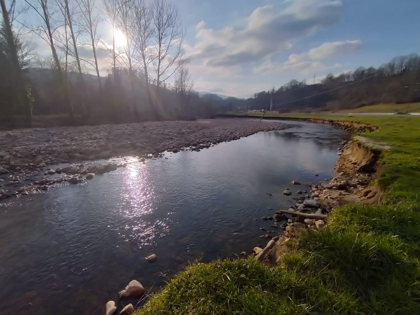 Imagen Situación de la margen derecha antes de los trabajos