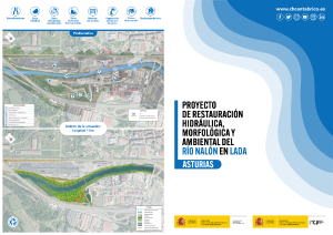 Díptico río Nalón en Lada