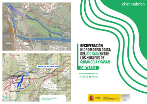 Díptico río Saja en Caranceja