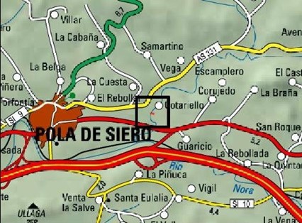 Imagen Localización de las actuaciones en el río Seco en El Rayo