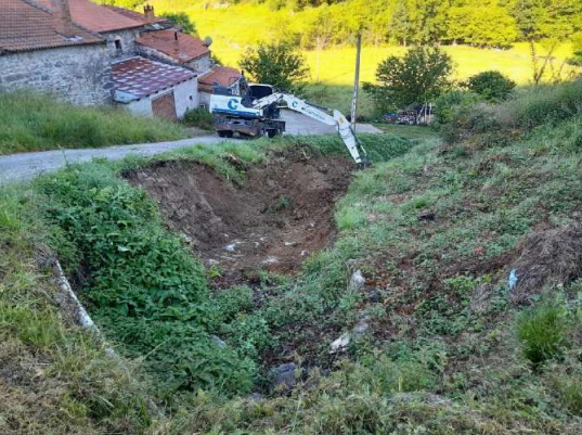 Imagen Trabajos de estabilización del talud de la margen izquierda