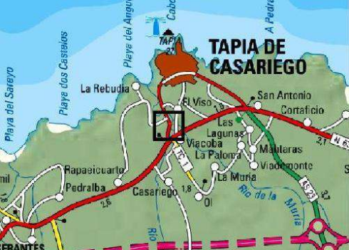 Imagen Localización de la actuación del río Anguileira en El Viso
