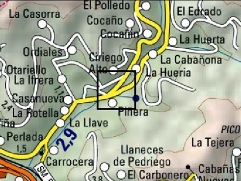 Imagen Localización de las actuaciones en el arroyo de La Camperona