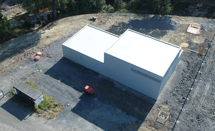 Imagen Vista aérea de la estación de bombeo de Llodio