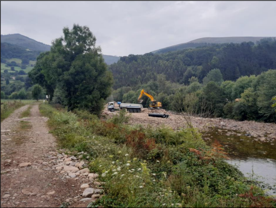 Imagen Trabajos mecánicos de retirada de la acumulación de acarreos
