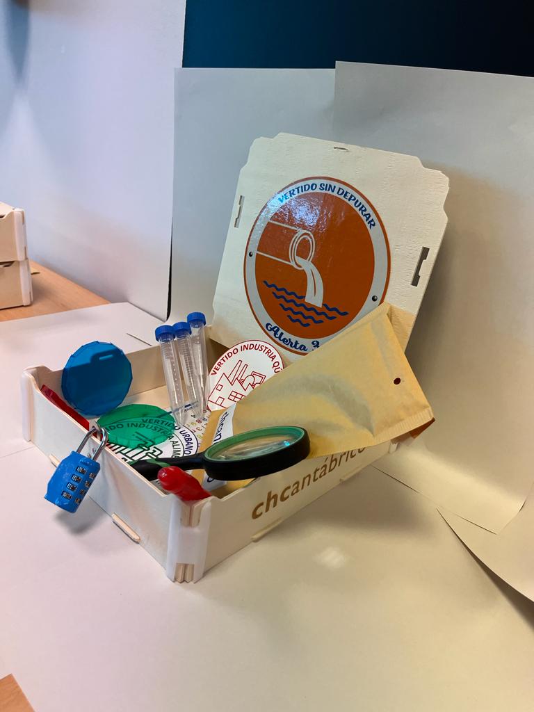 Materiales diseñados para el taller Alerta en el río