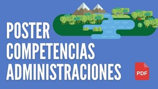 Poster competencias administraciones