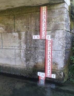 Imagen Escala la estación de control en río Aranguín en La Pedrera (Pravia)