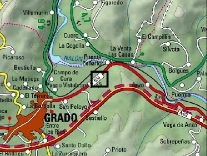 Imagen Localización de las actuaciones en el arroyo de Peñaflor