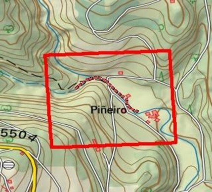 Imagen Localización de la actuación en el río Turia en Piñeiro