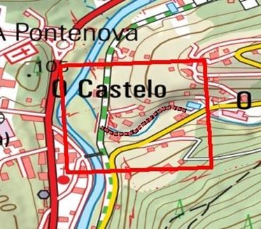 Imagen Localización de la actuación en el río Turia en A Pontenova