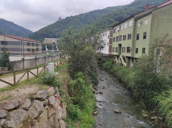 Imagen Nueva estación en el río Riosa, en La Foz (Asturias)