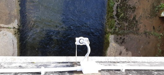 Imagen Estación de control en el río Sámano en Castro Urdiales (Cantabria)