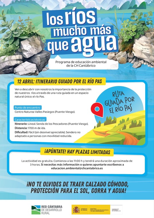 Imagen Itinerario guiado por el río Pas (Puente Viesgo, Cantabria)