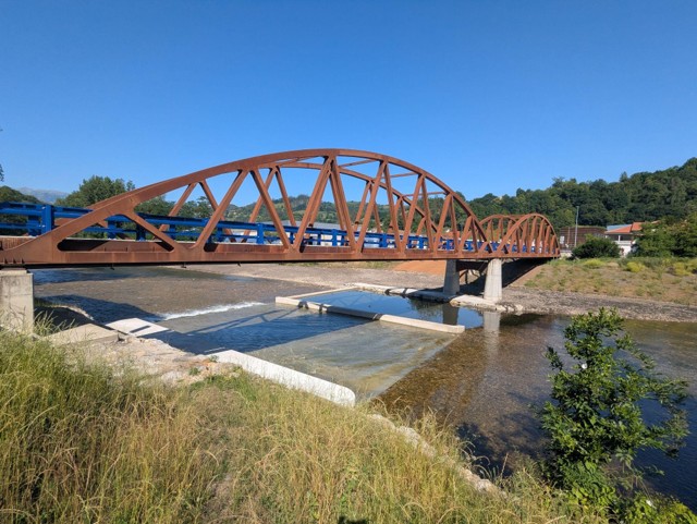 Imagen Nueva estación en el río Nalón en Olloniego (Asturias)