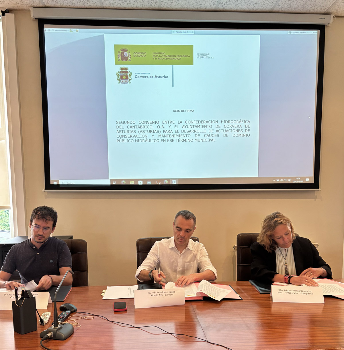 Imagen Firma del convenio