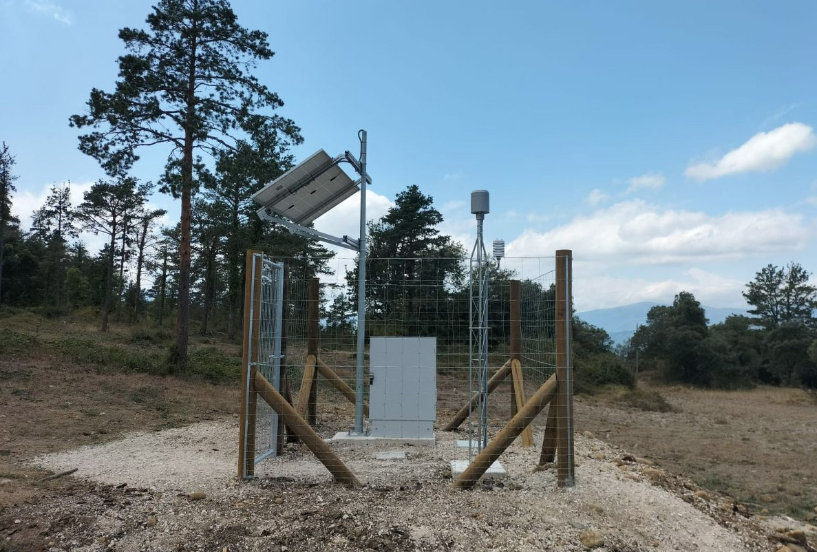 Imagen Nueva estación en Alto de Ro en Valle de Mena (Burgos)
