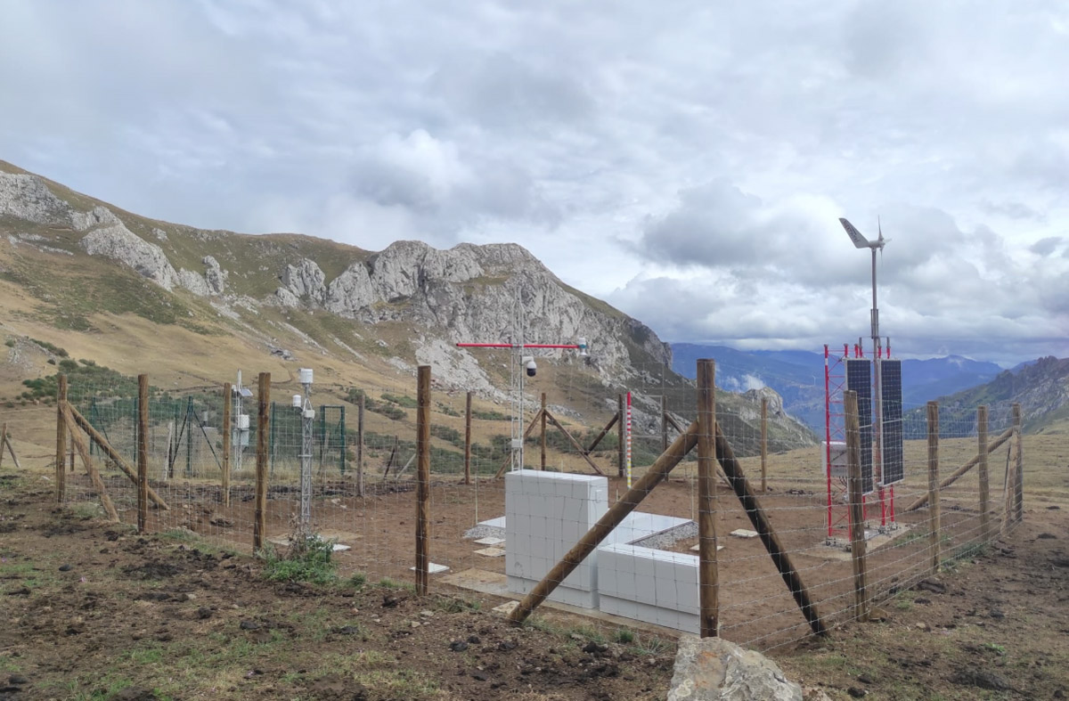 Nueva estación en el puerto de La Ballota, Lena (Asturias)