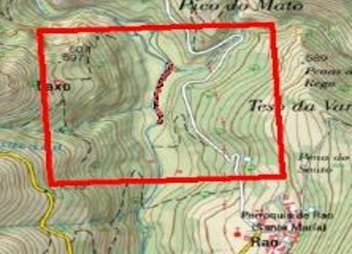 Imagen Localización de la actuación en el río Rao en Rao