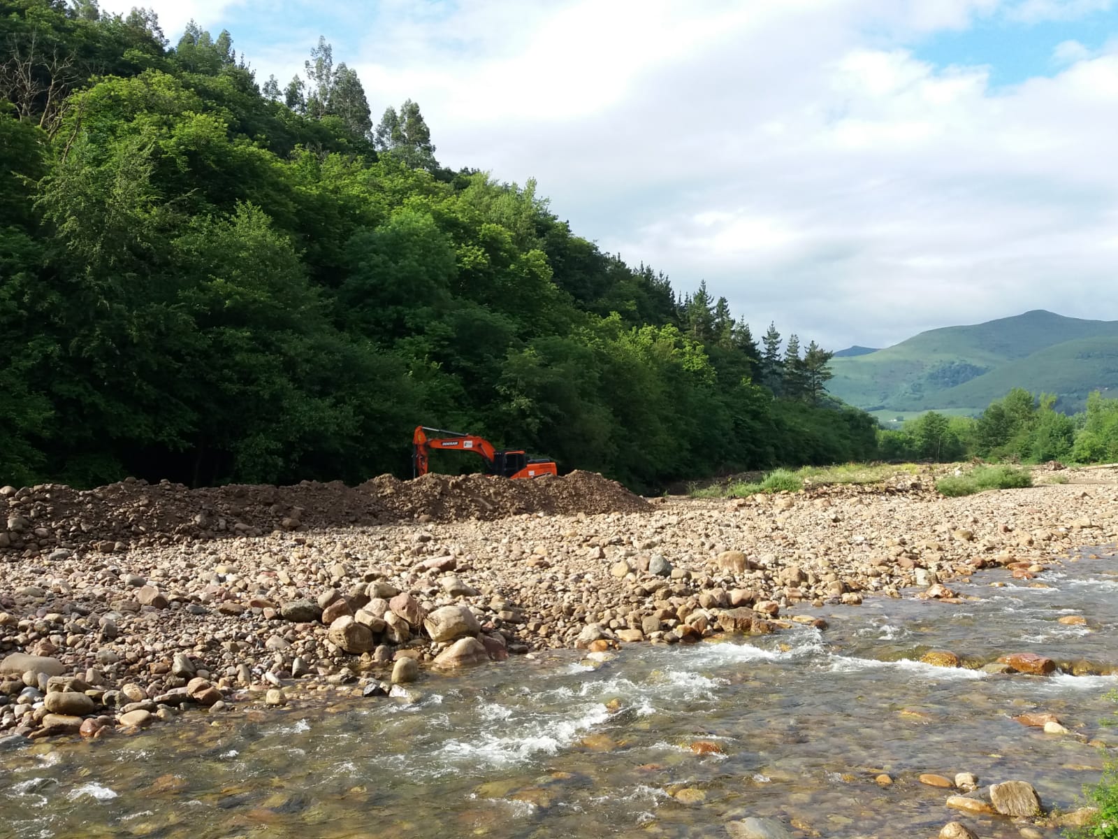 Actuaciones en el río Saja a su paso por Terán