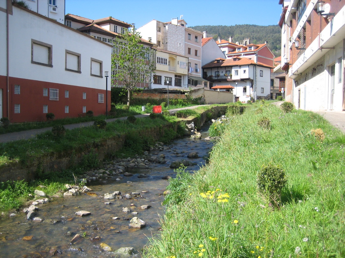 Imagen Zona en la que se retirará sedimento en margen izquierda