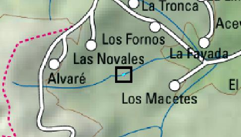 Imagen Localización de la actuación en el Barranco de Esqueriz en los Fornos