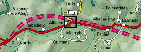 Imagen Localización de la actuación en el río Camuño en el azud de Allence (2)
