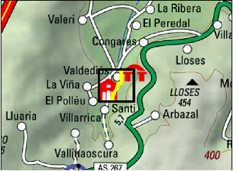 Imagen Localización de la actuación en el río Valdediós en el Monasterio de Valdediós