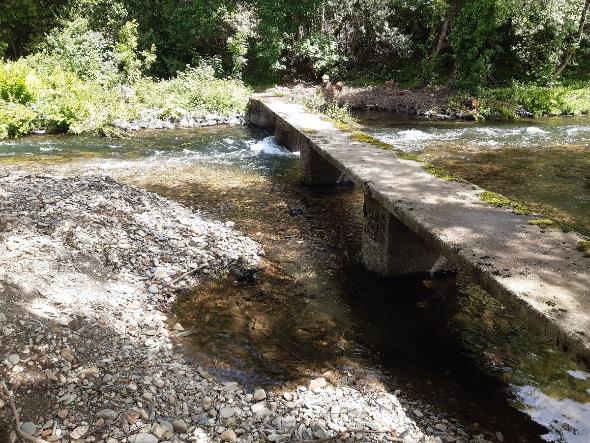 Imagen Después de la retirada de restos vegetales en río Eo en Salmenán