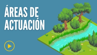 Áreas de actuación de la Confederación Hidrográfica del Cantábrico