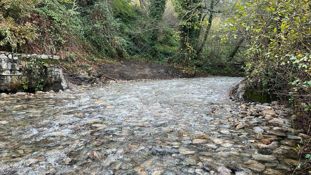 Río con continuidad tras la demolición del azud